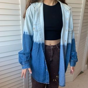 DENIM OVERSIZED SHIRT